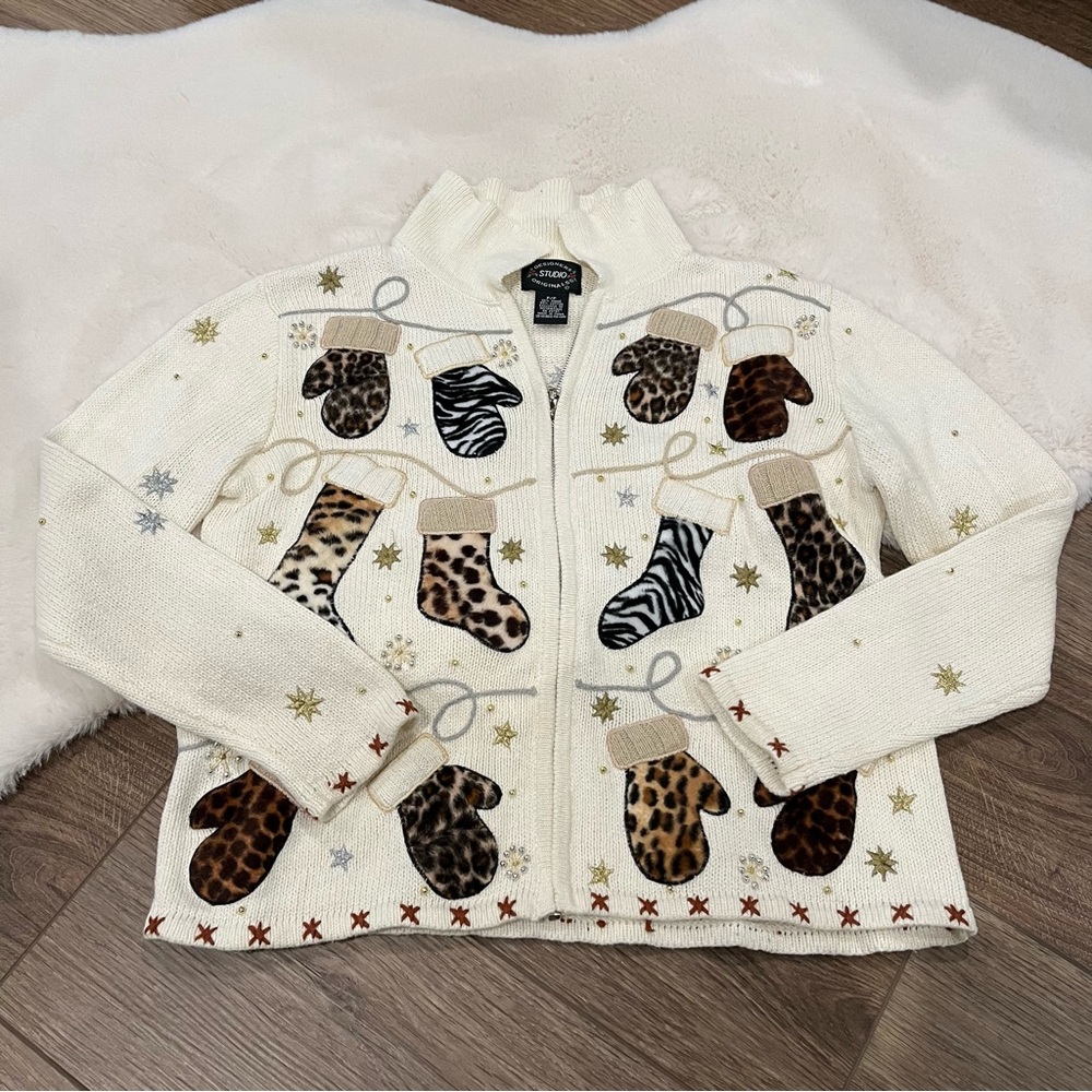 Vintage Christmas Cardigan